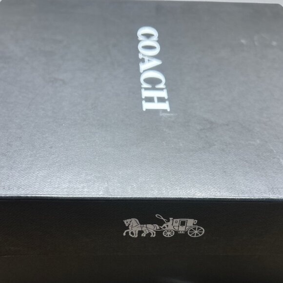 Coach Rivington Logo Chelsea Rain Boots - Black - Size 11 B (NEW IN BOX) - Picture 9 of 9